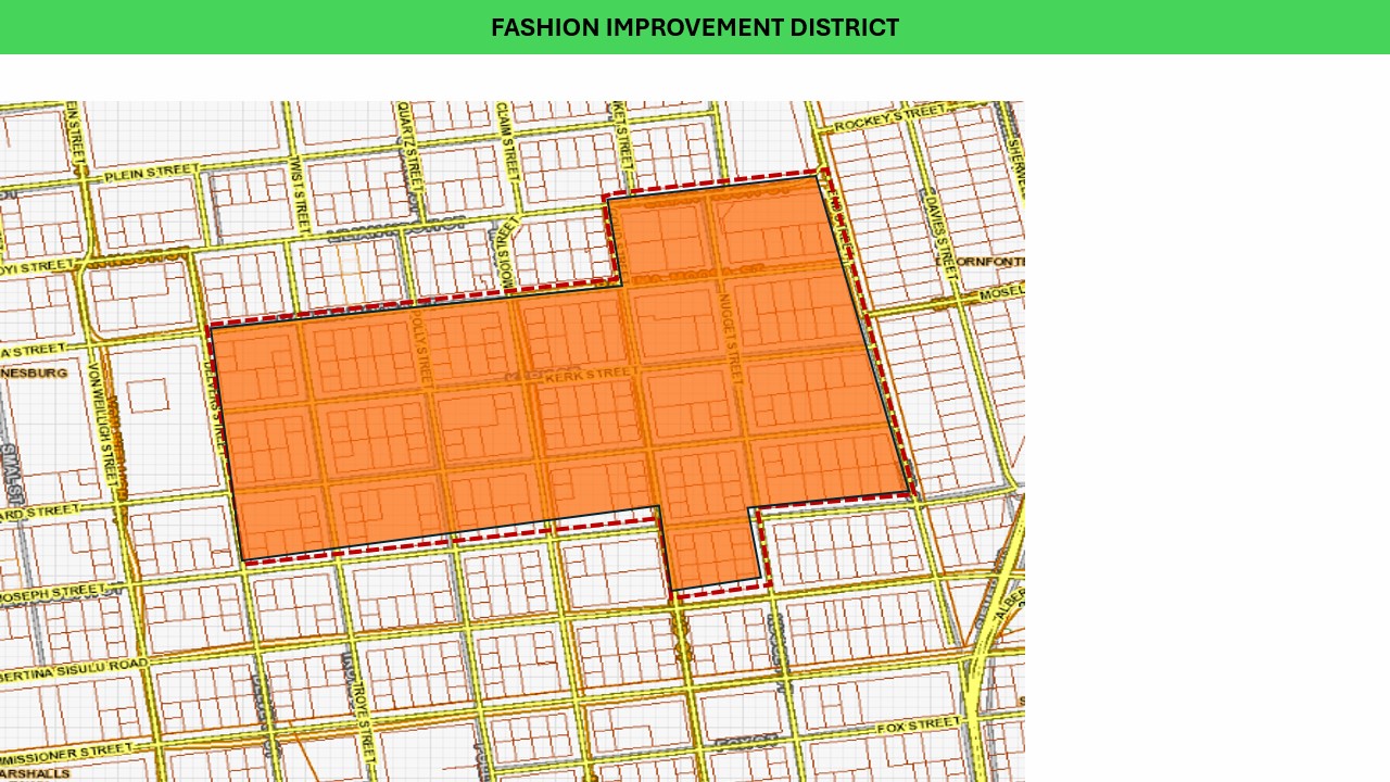 Fashion Improvement District Map